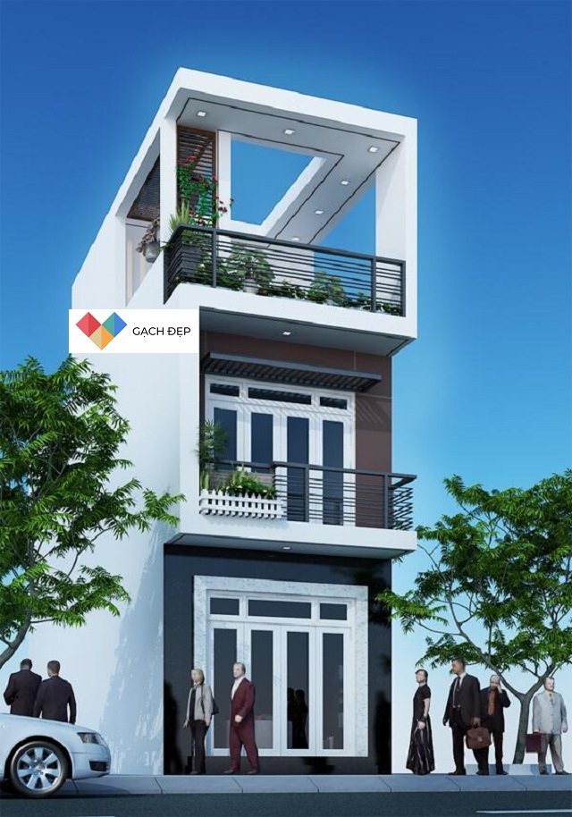 Các mẫu gạch ốp mặt tiền nhà ống đa dạng khiến gia chủ ngắm mãi không chán