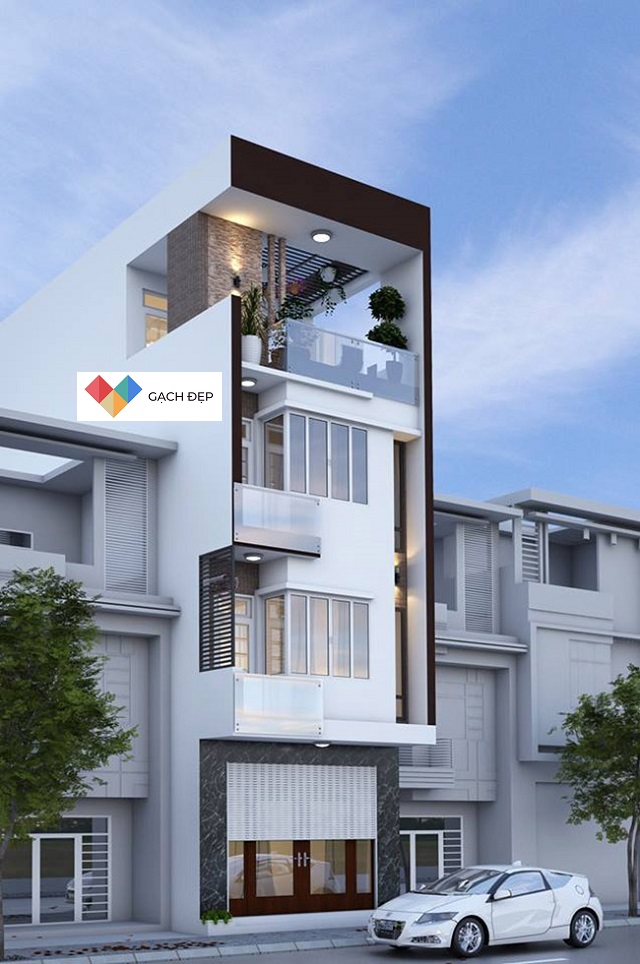 Gạch ốp mặt tiền có độ bền siêu cao